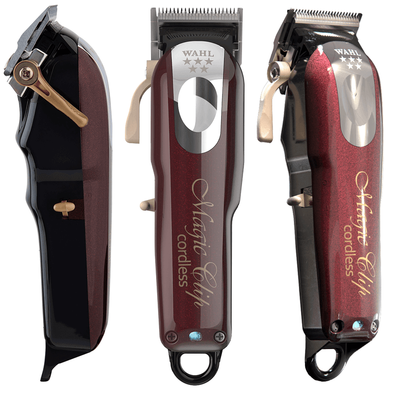 Kit Wahl Máquina de Cortar Cabelo Magic Clip Cordless + Máquina de Kit Wahl Máquina de Cortar Cabelo Magic Clip Cordless + Máquina de